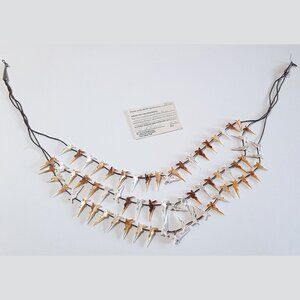 28" 3-Strand Zuni Fetish Necklace Made By Lena Boone